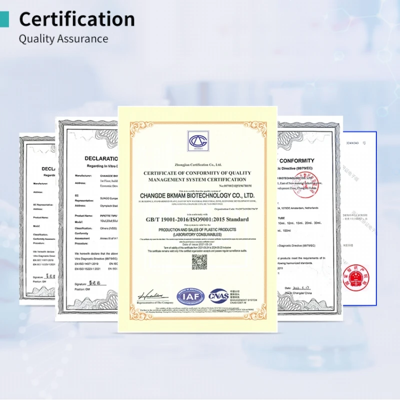 biohazard waste bags certification