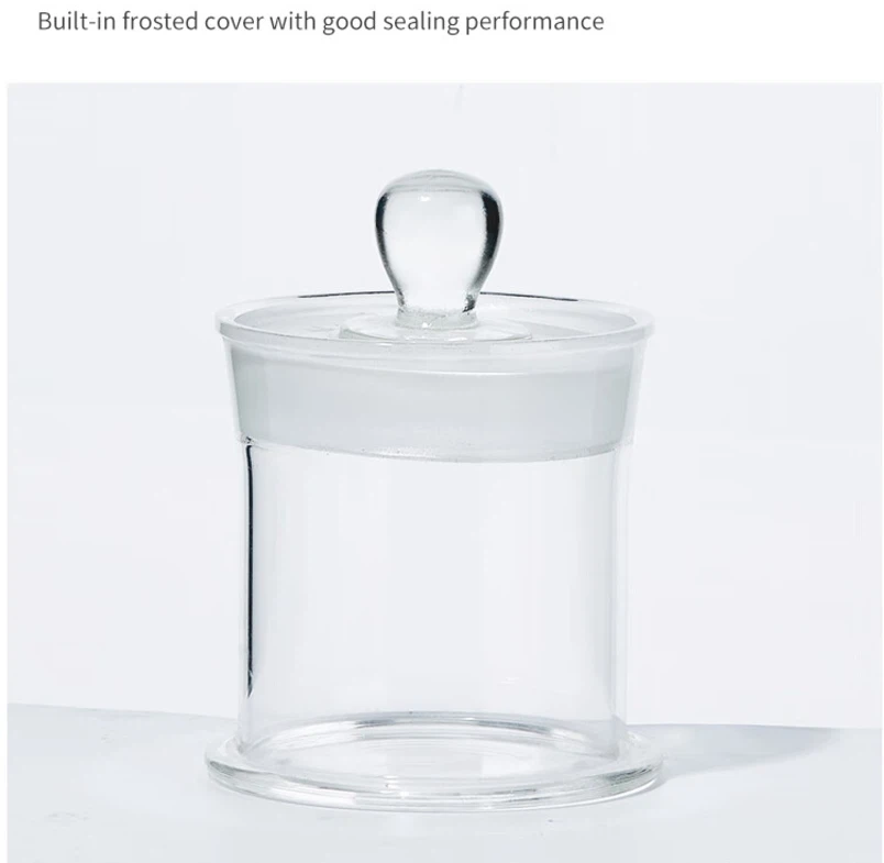 Chemistry Lab Equipment Plant Specimen Bottle Animal Pathology Seed Transparent Round Display Bottle