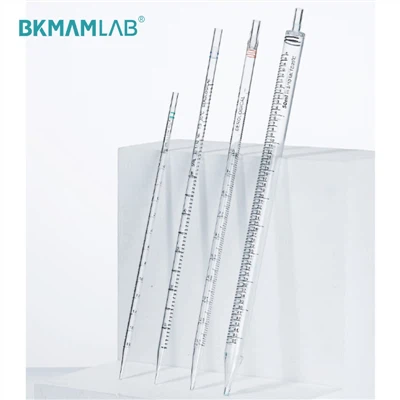 La zone appareillage et introduction de la pipette sérologique