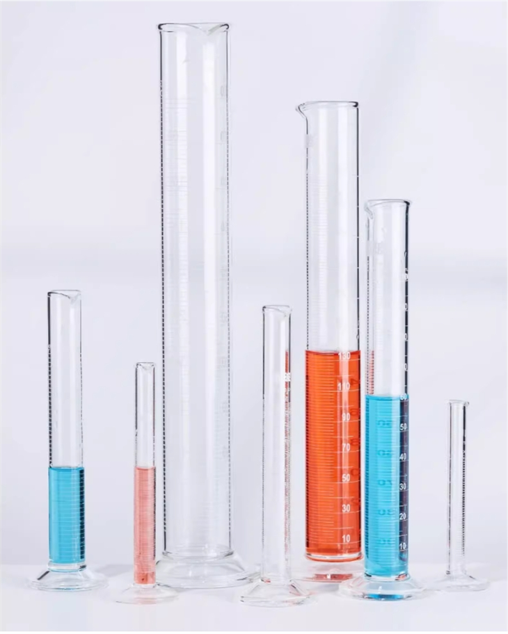 Lab Glassware 250ml 500ml 1000ml Graduated Borosilicate Glass Measuring Cylinder