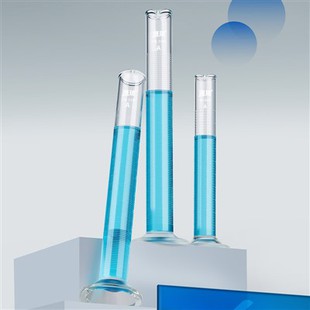 Cylindre de mesure en verre