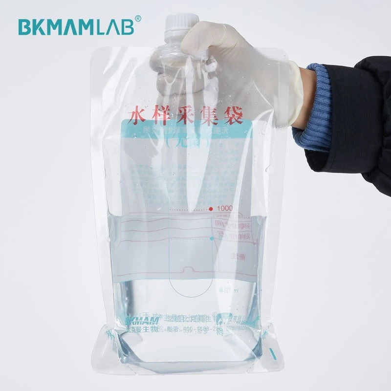 Water Sampling Bag Free Standing